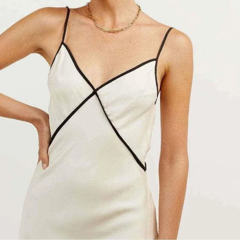DISSH Marco Dress // White Bias Cupro Dress // Size US 4// - Picture 3 of 8